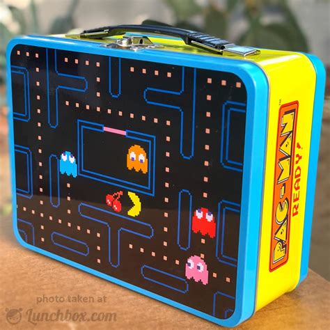 pac man lunch box metal|pac man lunchbox.